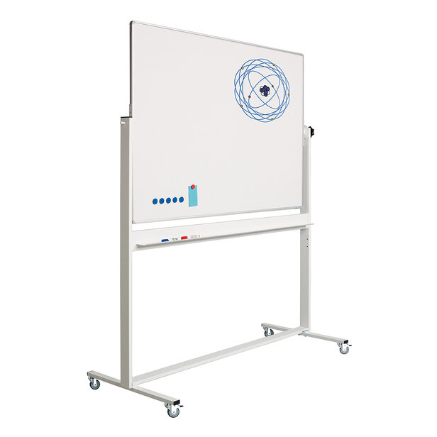 Mobile tilt revolving whiteboards