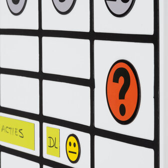 Vraagteken Magneet Whiteboard