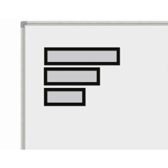 5 Magnetische Headers Zwart 