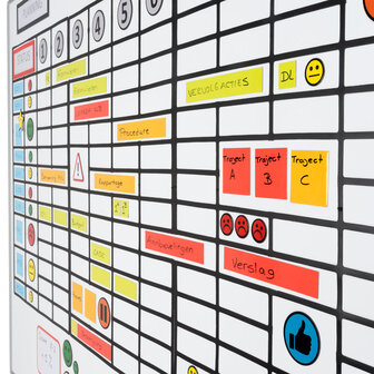 Meerdere Rasters op Whiteboard