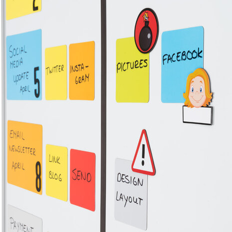 Scrumboard Gevaar Magneten 2