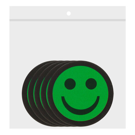 Smiley Magneet 2,5 cm Zakje