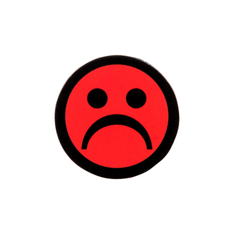 Scrum Smiley magneet 2,5 cm Rood