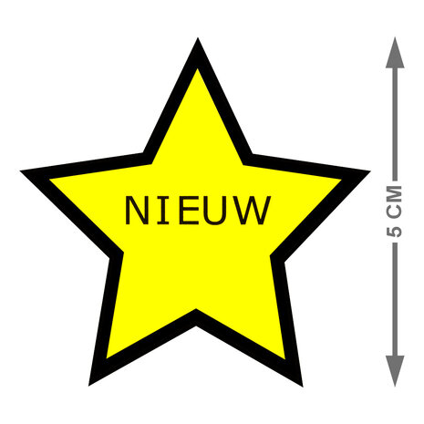 Scrum Ster NIEUW Magneet Maat