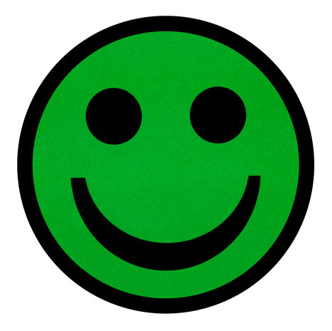 Scrum Smiley Magneet 5cm Groen