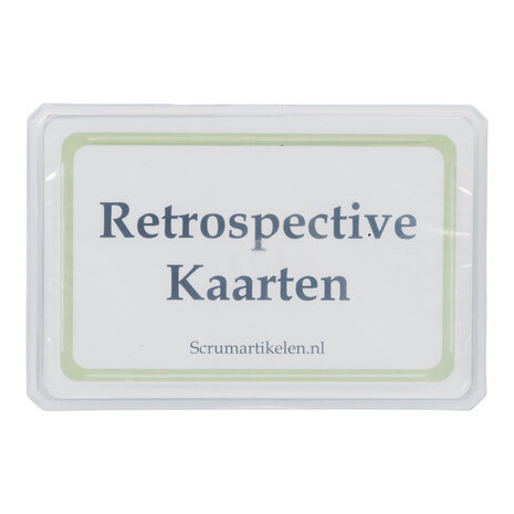 Scrum Retrospective Kaarten Doosje