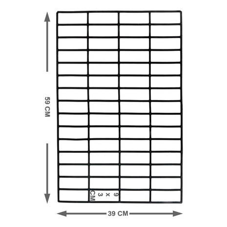 Magnetisch Raster met Maat