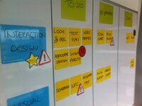 5 Voordelen van een fysiek scrum board 5 Voordelen van een fysiek scrum board