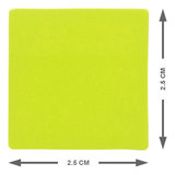 Vierkant Magneet 2,5 cm Groen