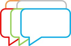 5 Speech Bubble Magnets