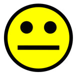 5 Gele Smiley Magneten 5 cm